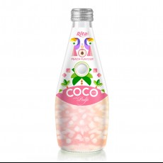 Coco Pulp 290ml glass bottle peach